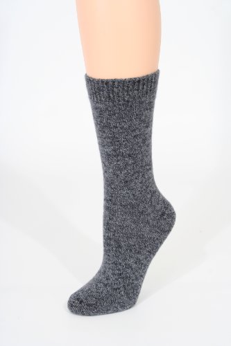 2 Color Choices Cashmere Blend Socks Super Luxe Crew Marl Womens Great Gift Idea