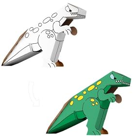 Build and Decorate your own Dinosaur