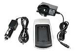Battery--World Casio NP-20 NP-20DBA Premium Compatible Battery Charger Set for Exilim EX-Z65 Exilim EX-Z70 Exilim EX-Z75 EX-Z77 Exilim EX-Z8 Digital SLR Camera (Replacement)