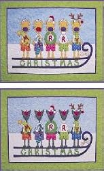 Hairy Cat Dog Christmas Quilt Pattern Amy Bradley Designs