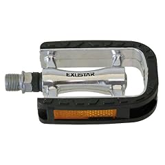 Exustar Pedal Anti-Rutschpedal, silber/ schwarz 311060