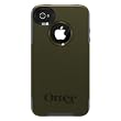 Otterbox Commuter Series Hybrid Case for iPhone 4 and 4S - 1 Pack - Retail Packaging - Envy Green/Gunmetal Grey