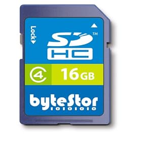 ByteStor 16GB SDHC Class 4 Memory Card
