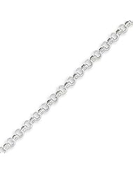 Sterling Silver 3mm Rolo Chain - 16 Inch