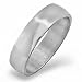 6 MM Stainless Steel Silver Tone Mens Ladies Unisex Dome Wedding Band Shiny Traditional Fit (Availab