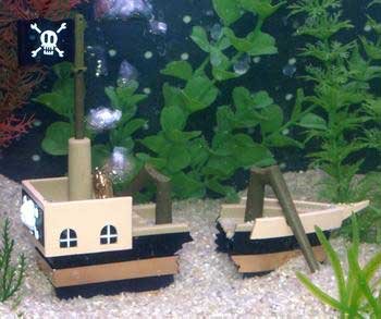 Activair Pirate Ship Aquarium Ornament