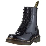 Dr. Martens 1460 Patent Black 11821011, Damen Stiefel, Schwarz (Black), EU 36 (UK 3)