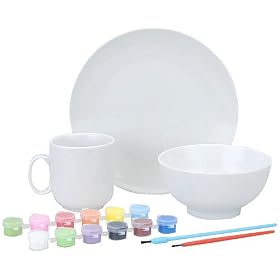 Totally Me! Paint Your Own Place Setting Kit