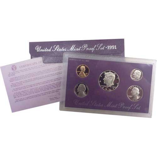 1991 U.S. Proof Set in Original Government Packaging