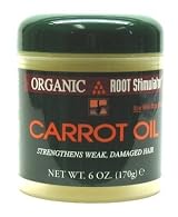 Organic Root Stimulator Carrot Oil 4 oz. Jar (Case of 6)