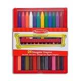 Melissa & Doug Triangular Crayon Set (24 pc)