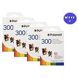 Buy 4 Pack Of Polaroid PIF-300 Instant Film for 300 Series Cameras by Poloroid