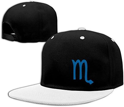 Scorpio Logo Zodiac Symbol Rock Punk Snapback Hat