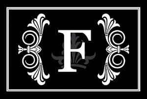 Monogram Regalia Floormat F