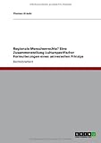 Regionale Menschenrechte? Eine Zusammenstellung kulturspezifischer Formulierungen eines universellen Prinzips (German Edition)