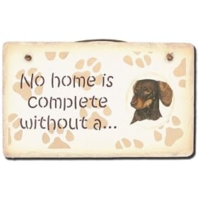 Dachshund- No Home Slate