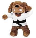 Karate Dog Multi Sound Plush - 9" - Brown