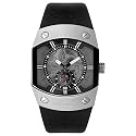 Diesel DZ9039 Gents Black Label Automatic Black Leather Strap Watch
