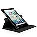 GMYLE(R) Black 360 Degree Rotating PU leather Folio Stand Case Cover for Nook HD+ Plus 9 inches Barnes & Noble e-book Reader Tablet (Multi Angle- Vertical/Horizontal and Wake up Sleep Function)