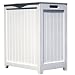 Oceanstar RHP0109W White Finished Laundry Hamper
