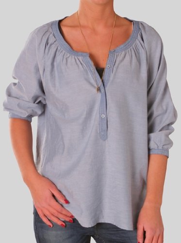 Maison Scotch Damen Top 12210397800 - rodeo inspired A-line woven top, Gr. 36/38 (S/M, siz Preisvergleich