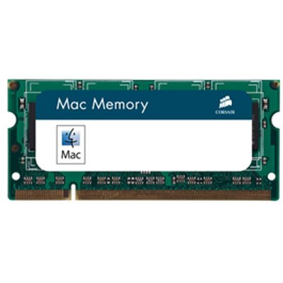 Corsair 2 GB VSA2GSDS1066 Mac Memory PC3-8500 1066MHz Macbook DDR3 204-Pin Apple Laptop Memory Kit