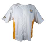NEW Starter Tigers Mens Baseball Jersey - White/Yellow