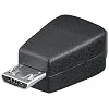 Wentronic USB-Adapter (Micro B-Stecker auf 5pin Mini B-Buchse )