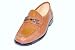 AUTHENTIC COMFORT CASUAL LOAFER LEATHER LOOK & FEEL SHOE FOR MEN. Rich Brown Color Slip On Designer Fashion Shoe GIORGIO BACCINI style #8298 by AMERICAN SHOE FACTORY