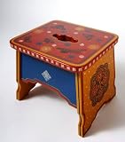 Mandarin Butterfly Single Step Stool