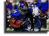 Completely Handpainted American Football Sport Painting, Custom Order FL3686, Oil on Canvas, with Option to Paint Jerry, Brett & Co. from Any Other Favorite Photograph or Picture, Unframed, Size 16" x 24" inch
