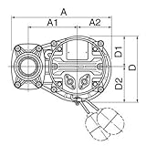 一般工事排水用水中ポンプ 50PUA2.75(旧型式8-PUAT)(50Hz)