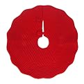 Mini Velvet Quilted Tree Skirt - 22"