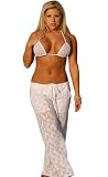 UjENA Sheer Lace Pants