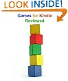 Games For Kindle Reviewed (including Sudoku, Blackjack, Solitaire, Minesweeper, Crossword Puzzles, Tic Tac Toe, Mahjong Solitaire)