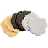 Foot Petals Black/Buttercup/Silver Combo Tip Toes, Triple Pack