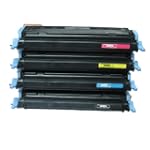 Plexon™ - 4 Pack - Toner Cartridges - Complete Set Of 4 Color Laser Jet Compatible to Q6000A, Q6001A, Q6002A, Q6003A (Black, Cyan, Yellow & Magenta) Toner Cartridges For Use With HP Color LaserJet 1600, 2600, 2600n, 2605dn, 2605dtn Printers From Hewlett Packard - 2,600 Page Yield
