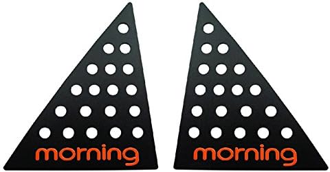 Window C-Pillar Lettering Sports Plate For Kia 2011-2015 Picanto / Morning /Red