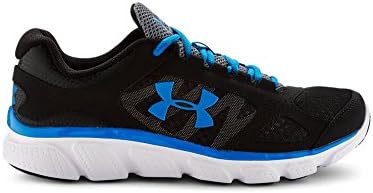 Under Armour Boys' Grade School Micro G® Assert V Running Shoes 4 Black