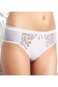 Portfolio Comfort Embroidered Swirl High Leg Knickers [T81-2028L-S]