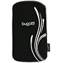 Original Bugatti SlimCase, Tasche aus Neopren f�r Nokia 6600 slide & 6600i slide "Silver B" - Gr��e: M - NEU