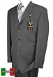 ~~ 2009 Men Suits Deal ~~ MADE IN ITALY Pure WOOL & CASHMERE WRINKLE RESISTANCE SUPER 150's Hand Tailored VALENTI Suits Charcoal Grey ~~ PERFECT FIT ~~ PERFECT CUT
