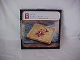 Bakers Advantage by ROSHCO - 9" Square Non-stick Tart / Quiche Pan with Removable Bottom