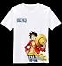 Japanese Anime costumes cosplay costumes One Piece --Tshirt for Luffy,Size M