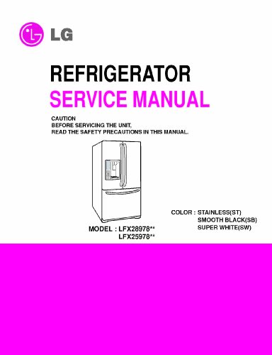 LG LFX28978ST AND LFX25978ST service manual