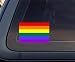 LGBT Rainbow Gay Pride Flage Car Decal / Sticker