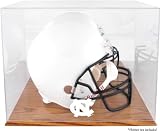 Mounted Memories Unc Tar Heels Oak Football Helmet Display Case