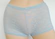 Ladies Lace Boyshort Panty in Lt Pink or Blue - One Size Fits Most