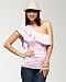One Shoulder Shirred Top - ORCHID PETAL (L)