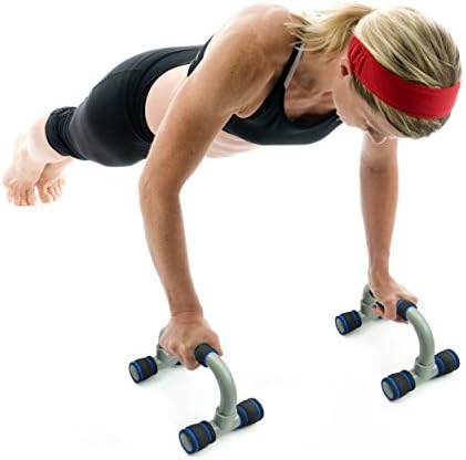 Red Gecko Fitness Push Up Stands/Bars - Set of 2